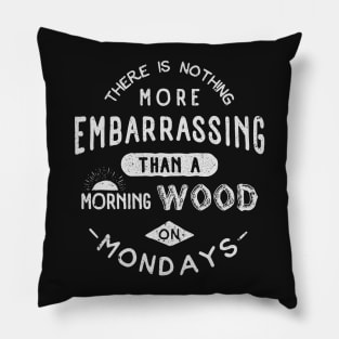 Morning Wood Pillow