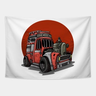 apocalypse car Tapestry