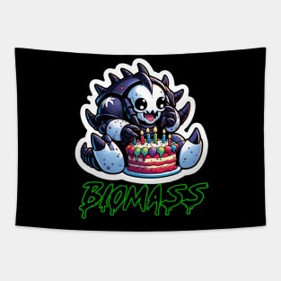 Tyranid Biomass Birthday Cake Tapestry