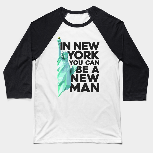 In New York You Can Be A New Man Hamilton Camiseta Beisbol Teepublic Mx