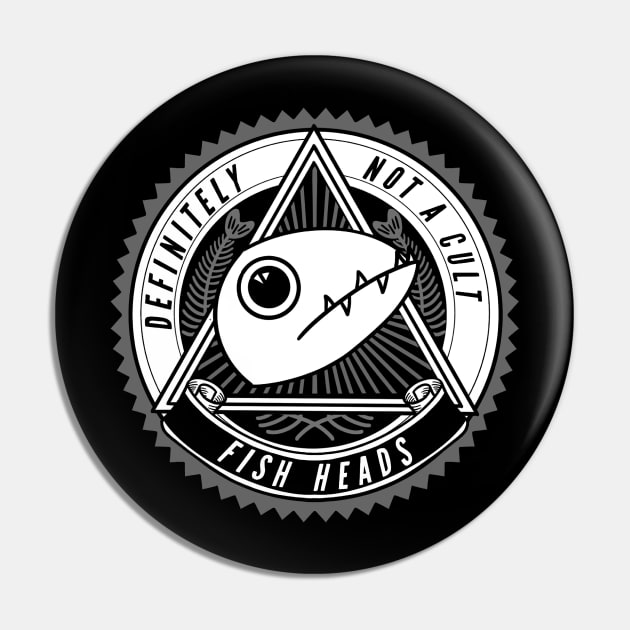 Not a Cult Pin by Fish Head Studios