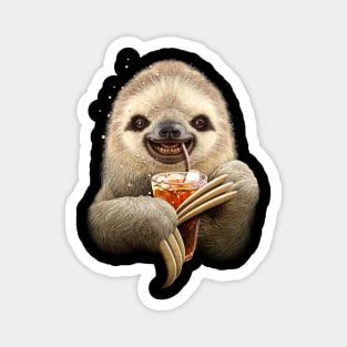 SLOTH & SOFT DRINK Magnet