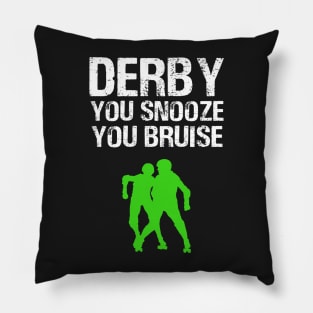 Snooze you bruise Pillow