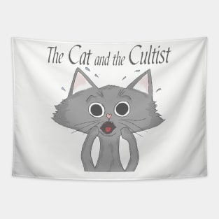 Bastion the Cat Tee (Light) Tapestry