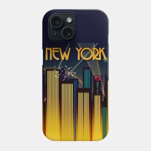 Vintage Travel Poster - New York City Phone Case