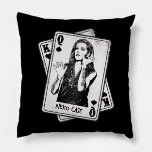 Retro Neko Case Card Style Pillow