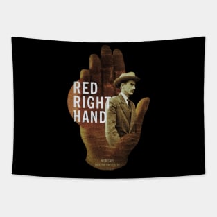 Red right hand Tapestry