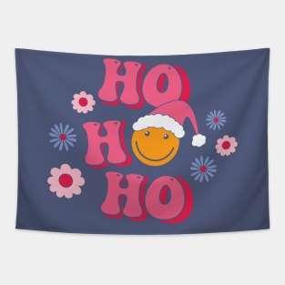 Groovy Christmas Ho Ho Ho Tapestry