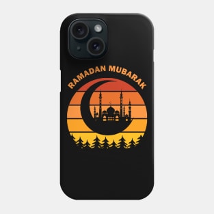 Ramadan Mubarak Ramadan Kareem Mosque Crescent Dawn Dusk Gift Phone Case