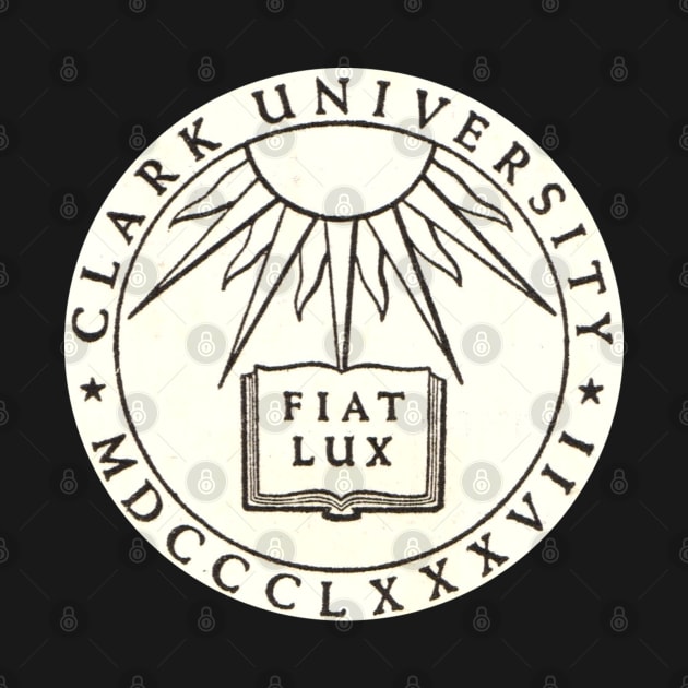 1953 Clark University Logo - Worcester, MA by EphemeraKiosk