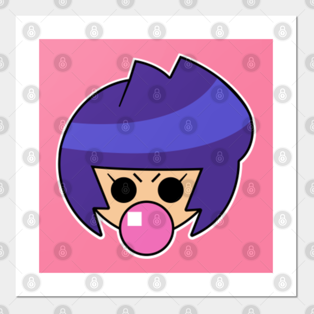 Brawl Stars Bibi Bibi Poster Und Kunst Teepublic De The new brawler named bibi was just released in the huge brawl stars retropolis update in may. teepublic