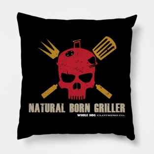 Natural Born Griller Pillow