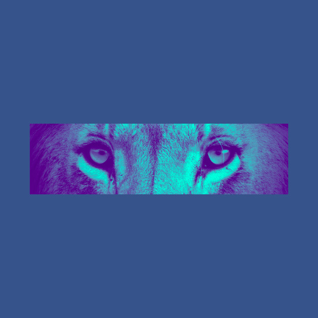 Disover Lion Eyes (Light Blue) - Lion King - T-Shirt