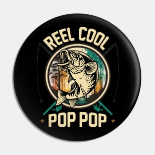 Reel Cool Pop Pop Fishing Gift Pin