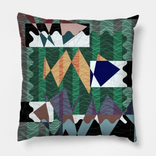 abstract sea Pillow