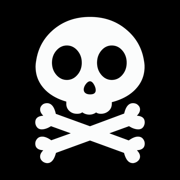 Cute Skull and Crossbones by jverdi28