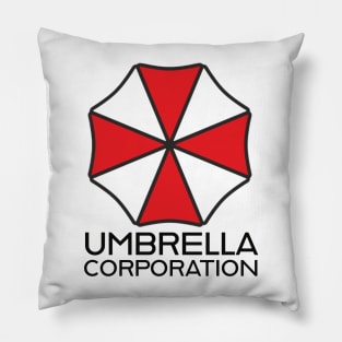 Umbrella Corp, front  & back tee only Pillow