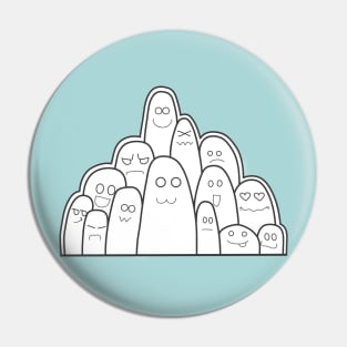 Blob family Pin