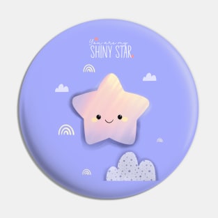 Little star smiling Pin