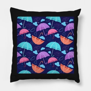 Umbrella Pattern Pillow