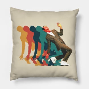 Pee Wee Dance Vintage Pillow