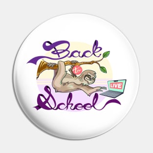 Back to School 2020 | Sloth Pin