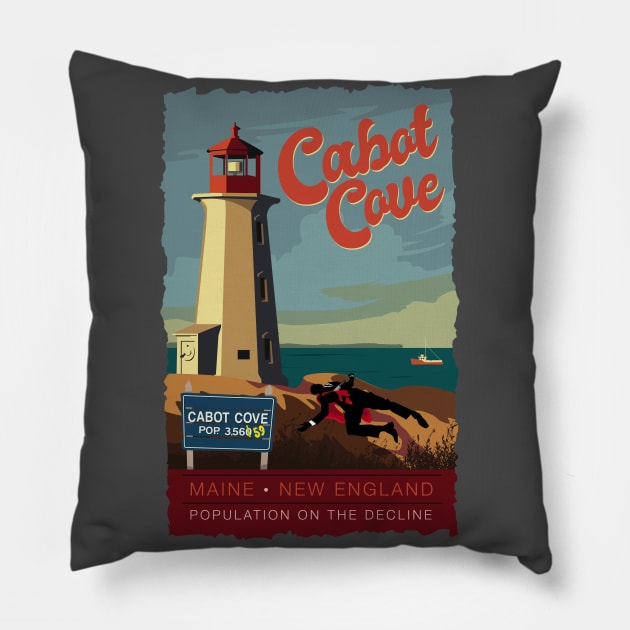 Cabot Cove Special edition Pillow by BOEC Gear