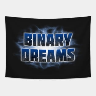 Binary Dreams "Think Like A Machine" by Basement Mastermind Tapestry