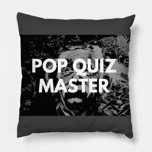 pop quiz master t-shirt Pillow