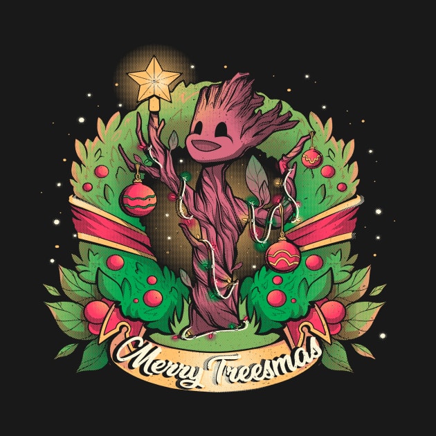 Merry Treesmas by studioyumie