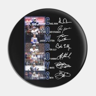 Cowboys, Michael, Irvin, Roger, Staubach Pin