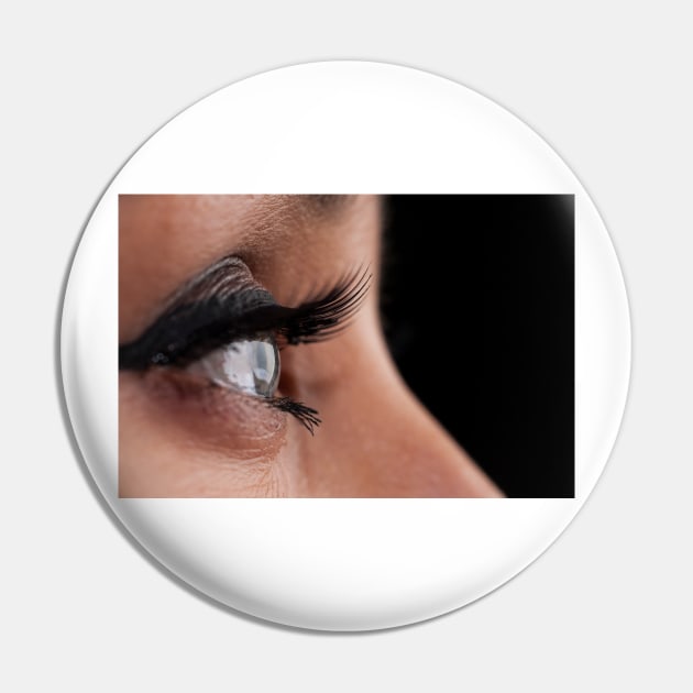 Eye Close Up Pin by ansaharju