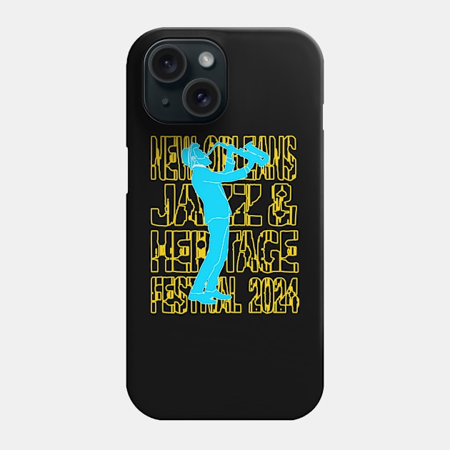 New Orleans Jazz Festival 2024 Phone Case by Womens Art Store