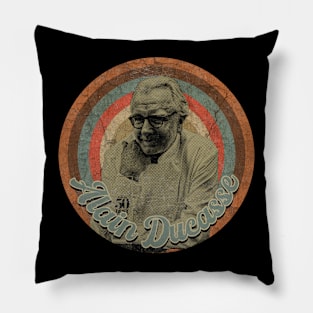 Alain Ducasse // Vintage Look aesthetic art Pillow