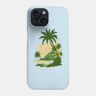 Beachside atmosphere Phone Case