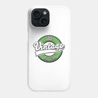 Golf vintage all star logo Phone Case