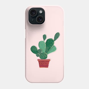 Cute Cactus Plant Illustration Phone Case