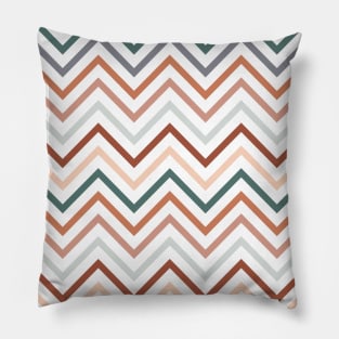 Earth Chevron Pillow