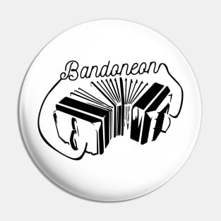 Bandoneon (Black) Pin