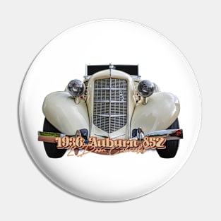 1936 Auburn 852 2 Door Cabriolet Pin