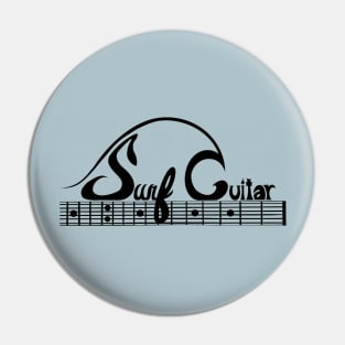 Surf Guitar Pin