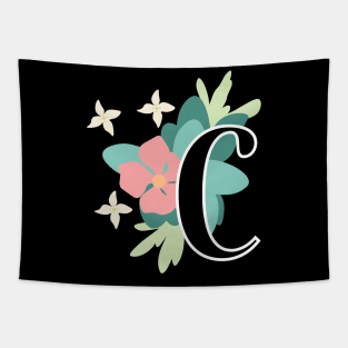 Flower C Initial Tapestry