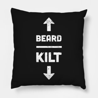 Beard & Kilt | Scottish Design Pillow