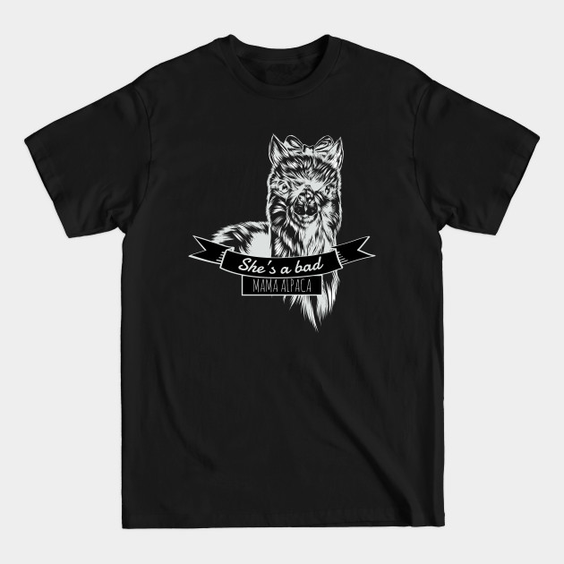 Mothers Day Mama Alpaca Llama mama Funny design - Llama - T-Shirt Mothers Day Mama Alpaca Llama mama Funny design - Llama - T-Shirt