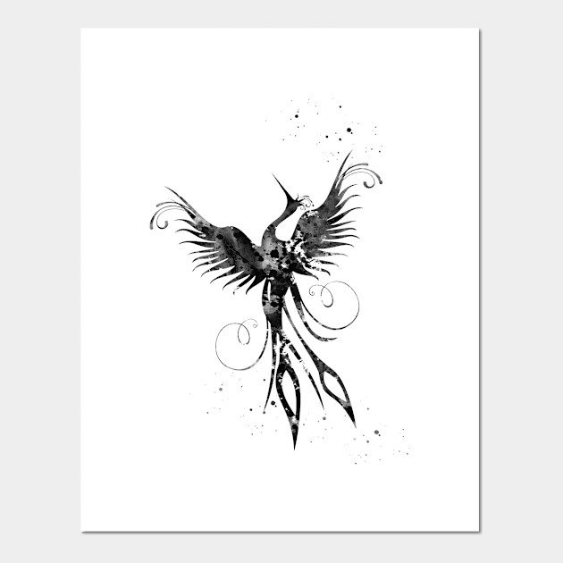 Phoenix Bird Phoenix Affiche Et Impression D Art Teepublic Fr Phoenix Bird Phoenix Affiche Et Impression D Art Teepublic Fr
