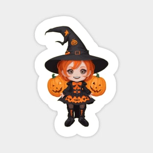 Nights and days Halloween 5 Magnet