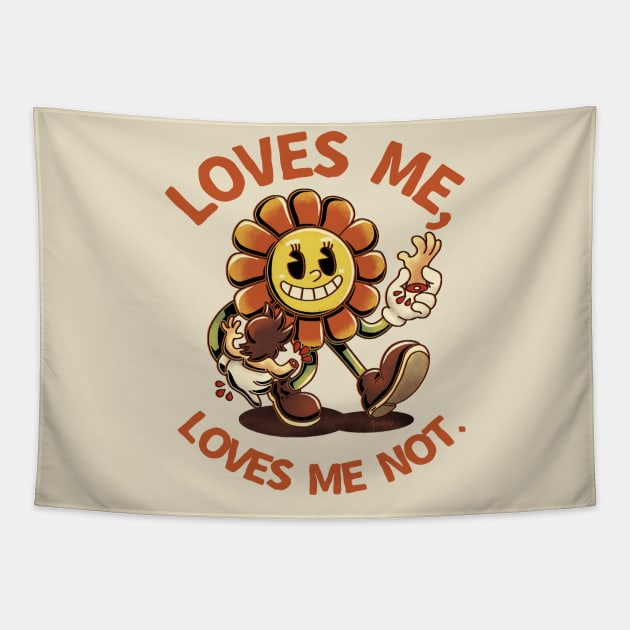 Loves Me... Tapestry by Andriu