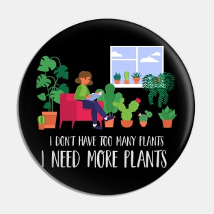 Plant Addict Pin