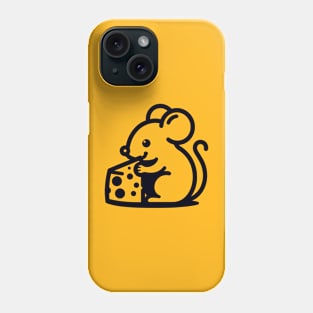 Mouse Eating Cheese Phone Case