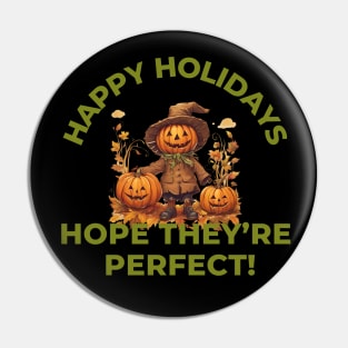 Happy Thanksgiving, Lean Six Sigma Happy Holidays Pin